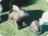 MVA 591, 592, 594, 593. Tiny rabbits