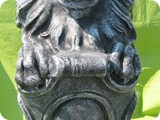 MVL 1413. Sitting lion with shield