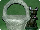 MVP 868-Small bunny rabbit basket