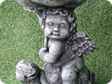 MVR 1323-angel with flower on turtle